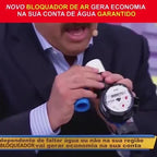 Bloqueador De Ar Redutor Conta Água Válvula Economizar Hidrômetro