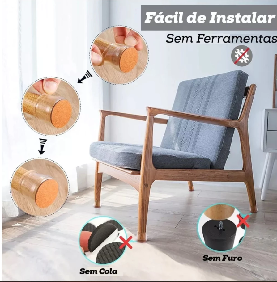 Protetor Para O Pé De Móveis