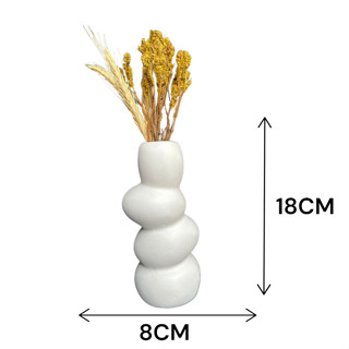 Vaso Decorativo Boho Minimalista Abstrato Decoração Moderno Chic Pequeno Quarto Mesa Escultura