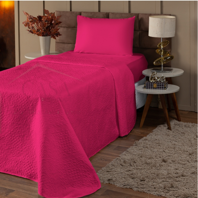 Cobre Leito Solteiro  Fronha 02 Peças Classic