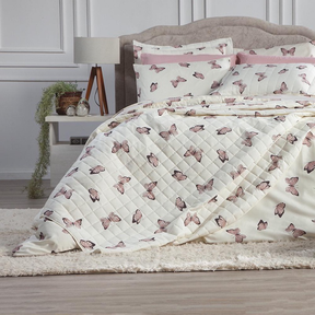 Jogo de Cama Casal 3 Peças Estampado Luxo | Lençol + 2 Fronhas | Toque Macio | Estampas Sortidas Oferta*