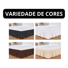 Saia Para Cama Box Tamanho Universal (Casal, Queen e King)