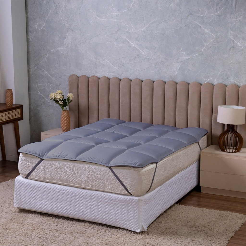 Protetor De Colchão Pillow Top Cama Box e Normal Casal Queen King