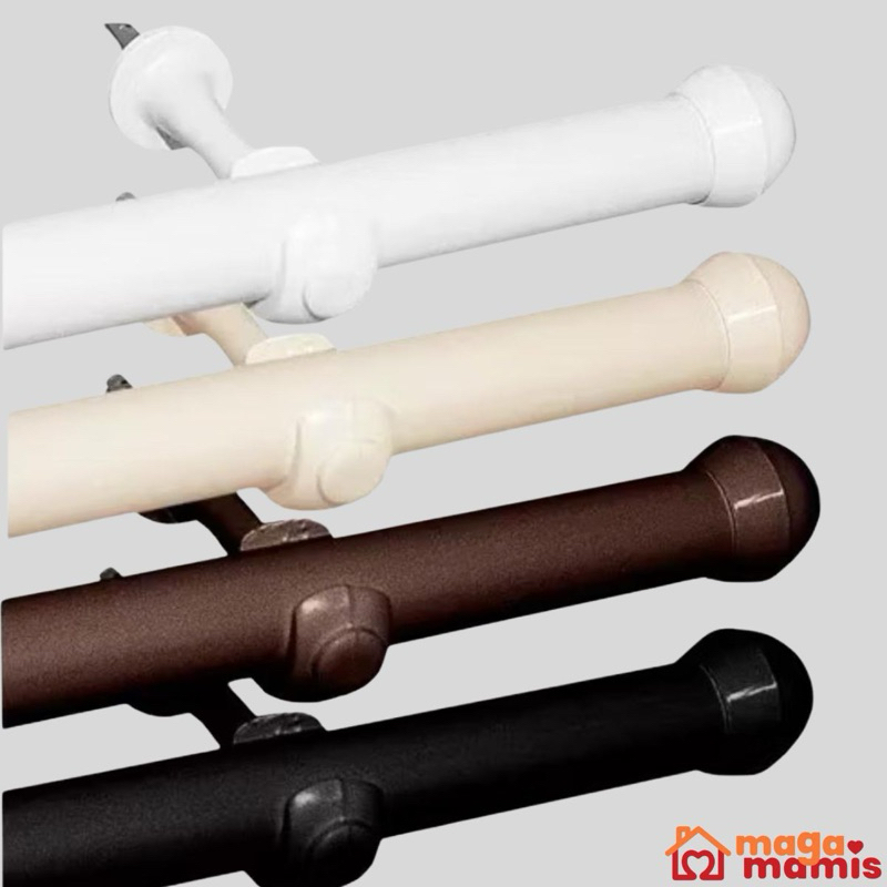 Varão Simples 2,00 metros 19mm Varias Cores