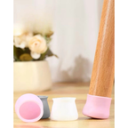 Kit 24/20/16/12 Protetor Silicone Pé de Mesa e Cadeira Proteger o piso