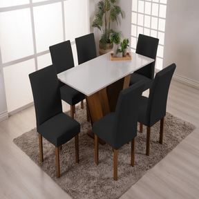 Kit 4 Capas de Cadeira Universal  Elegance