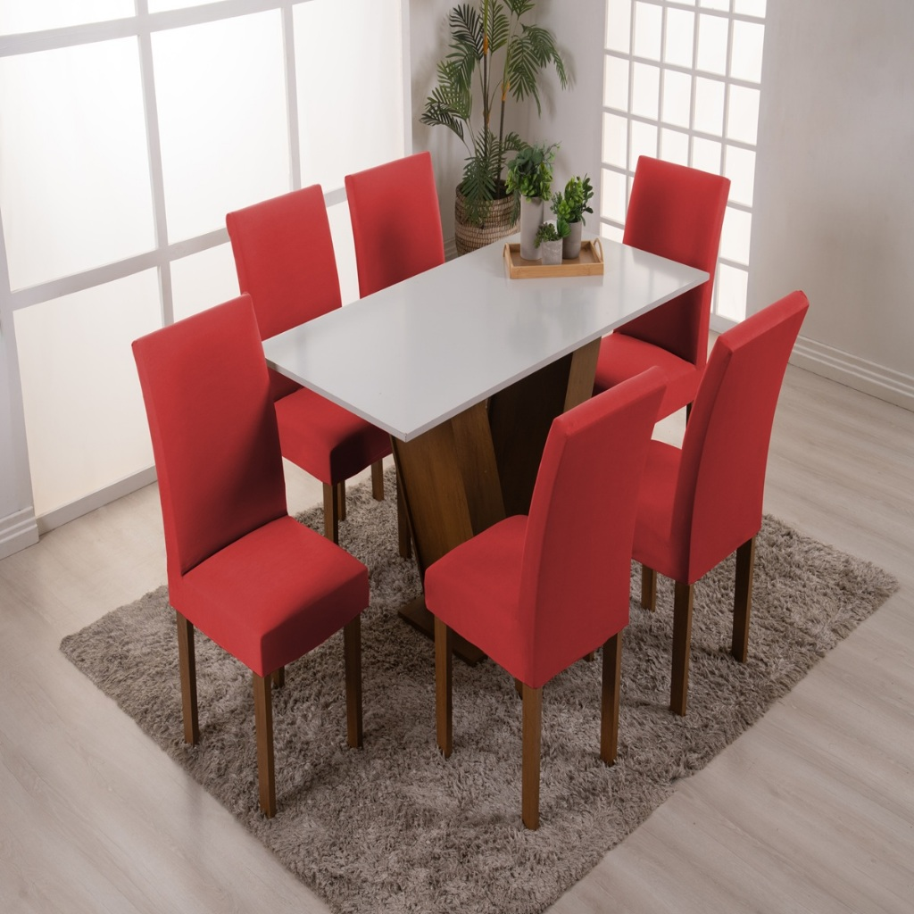 Kit 4 Capas de Cadeira Universal  Elegance