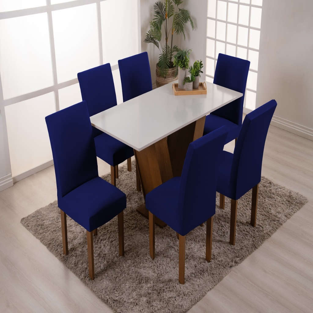 Kit 4 Capas de Cadeira Universal  Elegance