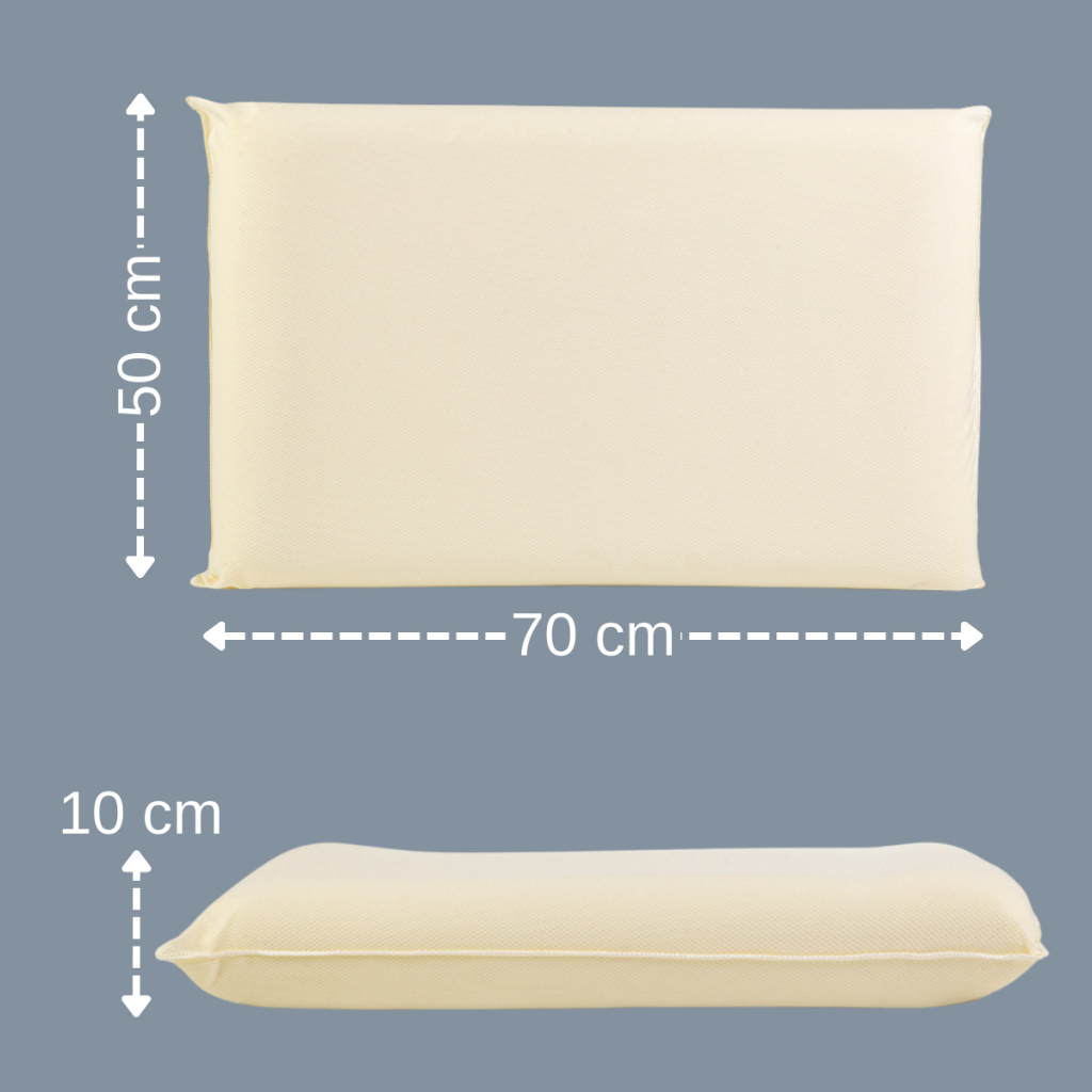 kit 4 e 2 Travesseiro Nasa Para Fronha 70x50cm antiacaro Ortopédico e Anatômico