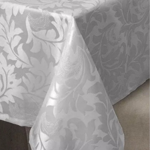 Toalha De Mesa 6 Lugares Jacquard Premium