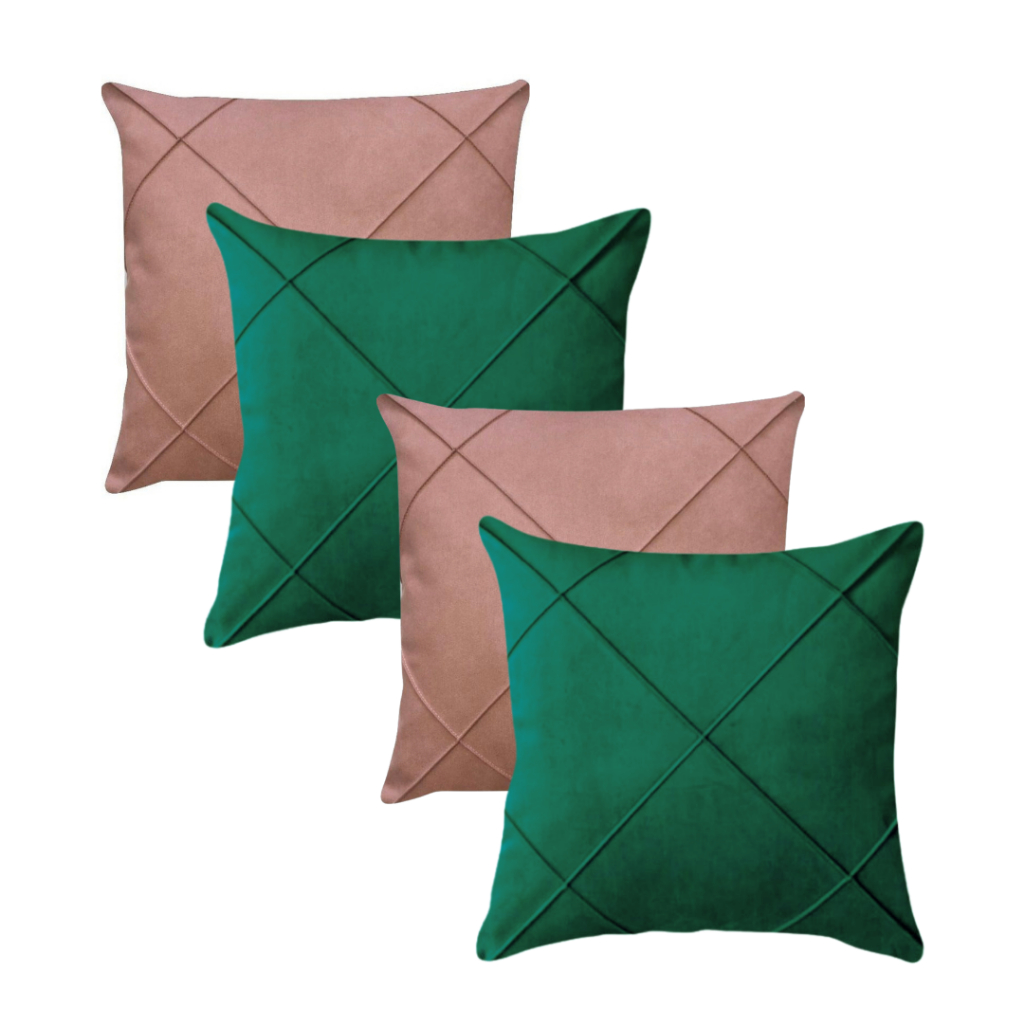 Kit Manta + Capas de Almofada Sued Drapeada Manta Grande 2,40 X 1,70 m Decoração Sala Sofá