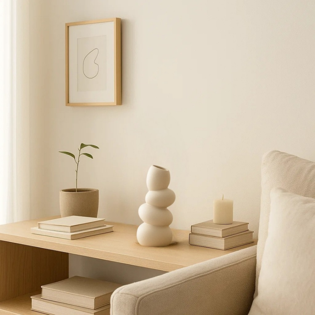 Vaso Decorativo Boho Minimalista Abstrato Decoração Moderno Chic Pequeno Quarto Mesa Escultura