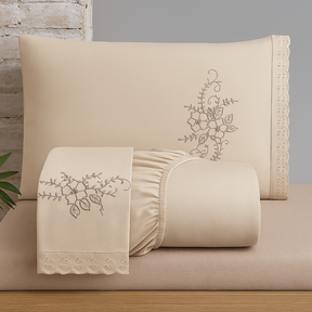 Jogo de Lençol Veneza Cama Queen 3 Peças Dia a Dia