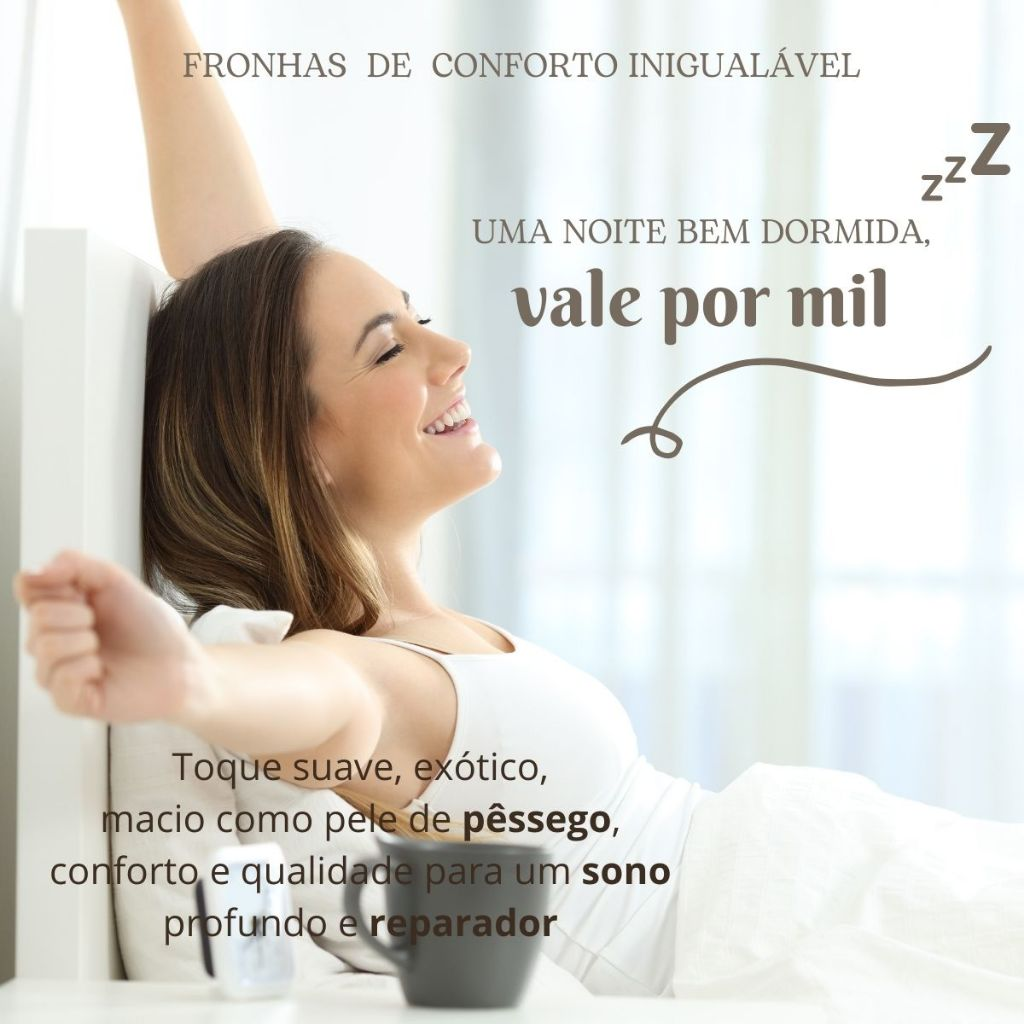 Fronhas em Ponto Palito Kit Com 02 Unidades Tecido Percal 400 Fios - LAURINHA DECOR