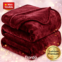 Coberta Manta Microfibra Para Casal Thermo Soft