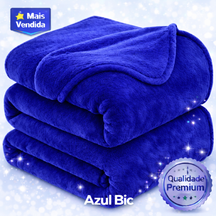 Coberta Manta Microfibra Para Casal Thermo Soft