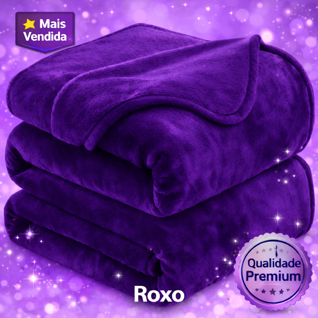Coberta Manta Microfibra Para Casal Thermo Soft