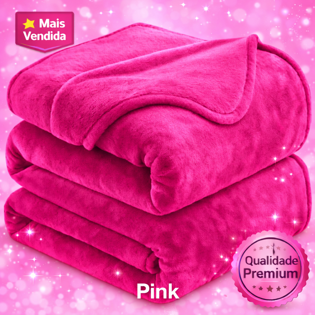 Coberta Manta Microfibra Para Casal Thermo Soft