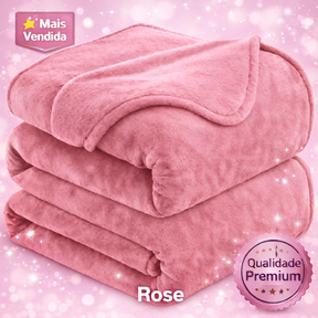 Coberta Manta Microfibra Para Casal Thermo Soft