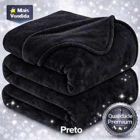 Coberta Manta Microfibra Para Casal Thermo Soft
