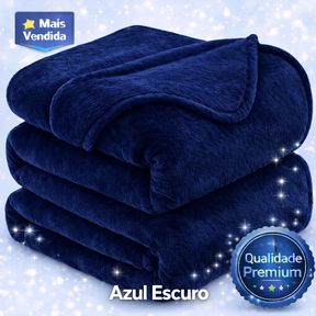 Coberta Manta Microfibra Para Casal Thermo Soft